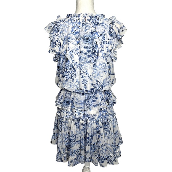 MISA Los Angeles Lilian Dress Peacock Size M - Picture 10 of 16